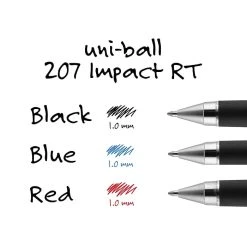 Uni-ball 207 Impact RT Retractable Gel Pens, Bold Point, Red Ink, Dozen (65872) 18 Uni-ball 207 Impact RT Retractable Gel Pens, Bold Point, Red Ink, Dozen (65872) -Cheap Staples Shop 00D17439 57C0 48AB 9B14601532163504 sc7
