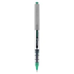 Uni-ball Uniball Vision Rollerball Pens, Fine Point, 0.7mm, Green Ink (60386)
