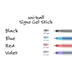 Uni-ball Uni Gel Stick Pens, Medium Point (0.7mm, Blue Ink, 12/Pack (69055) -Cheap Staples Shop 14E73972 9ED2 4B94 B0126E3AB63B095A sc7