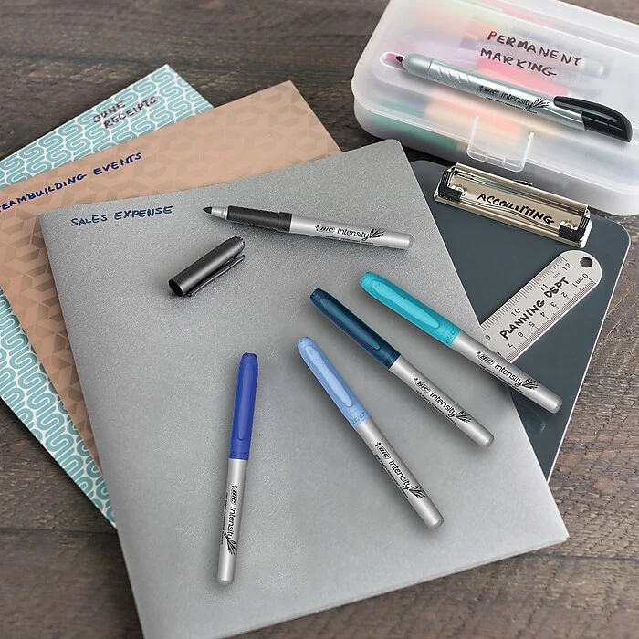 BIC Intensity Permanent Marker, Fine Point, Black, Dozen (31531/GPM11BK) 7 BIC Intensity Permanent Marker, Fine Point, Black, Dozen (31531/GPM11BK) - Image 5