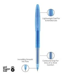 Uni-ball Uni Gel Stick Pens, Medium Point (0.7mm, Blue Ink, 12/Pack (69055) -Cheap Staples Shop 216F65E7 E4A6 4638 B80A47D2B6FBA828 sc7