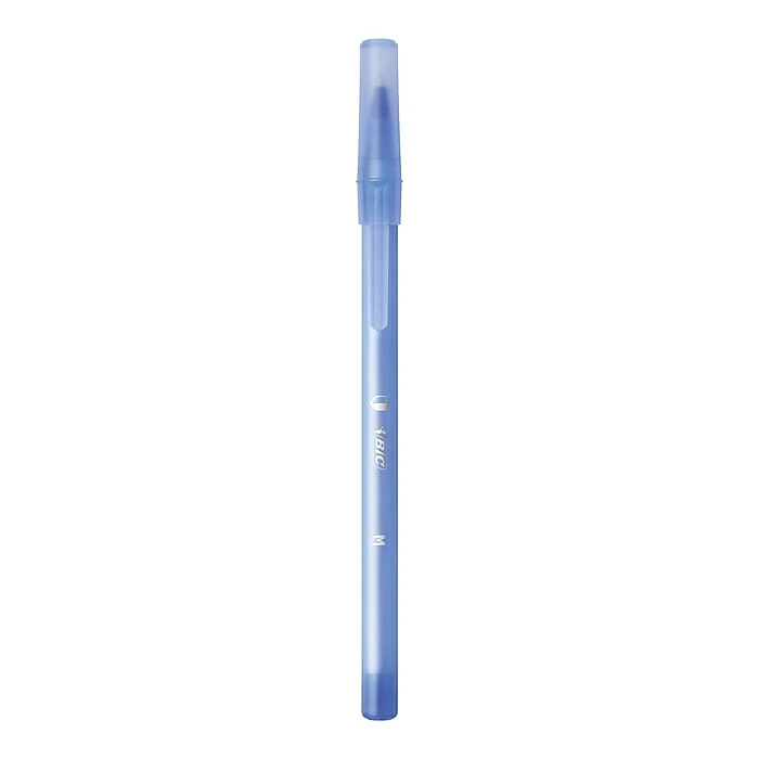 BIC Prevaguard Round Stic Ballpoint Pen, Medium Point, Blue Ink, 8/Pack (GSAMP81-BLU) 5 BIC Prevaguard Round Stic Ballpoint Pen, Medium Point, Blue Ink, 8/Pack (GSAMP81-BLU) - Image 3
