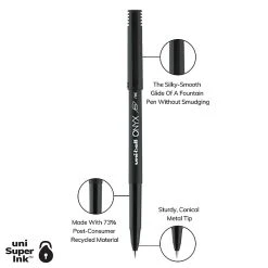 Uni-ball ONYX Rollerball Pen, Fine Point, Black Ink, 72/Pack (2013567) -Cheap Staples Shop 2BA9E1B0 F772 4559 AB95F0F60E137A67 sc7