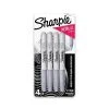 Sharpie Permanent Marker, Fine Tip, Metallic Silver, 4/Pack (39109) -Cheap Staples Shop 311B0DA8 052F 4DEA 8730398637DD976A sc7