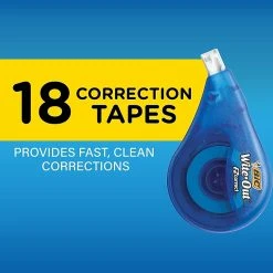 BIC Wite-Out EZ Correct Correction Tape, White, 18/Pack (WOTAP18-WHI) -Cheap Staples Shop 3E08DB9C ACD0 4ECF BA73834C3AA836F9 sc7