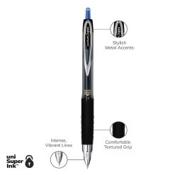 Uni-ball Uniball 207 Retractable Gel Pens, Micro Point, 0.5mm, Blue Ink, 12/Pack (61256) -Cheap Staples Shop 4570007F 1083 4A9E A23044C5F0A5FE9A sc7