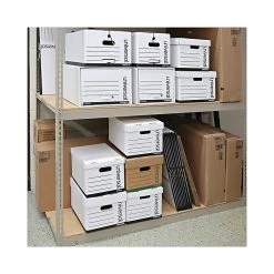 Universal Recycled Record Storage Boxes, Letter/Legal, Kraft, Stacking Strength 1,500 Lbs., 15" X 24" X 10", 12/Ct -Cheap Staples Shop 50518FF3 ADBC 41FB B42F68BCCED87D27 sc7