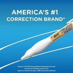 BIC Wite-Out Shake 'N Squeeze Correction Pen, 8 Ml., White, 4/Pack (50745) -Cheap Staples Shop 5392E45C 8D0F 48D6 AFA8D4FBF7DB3D0C sc7
