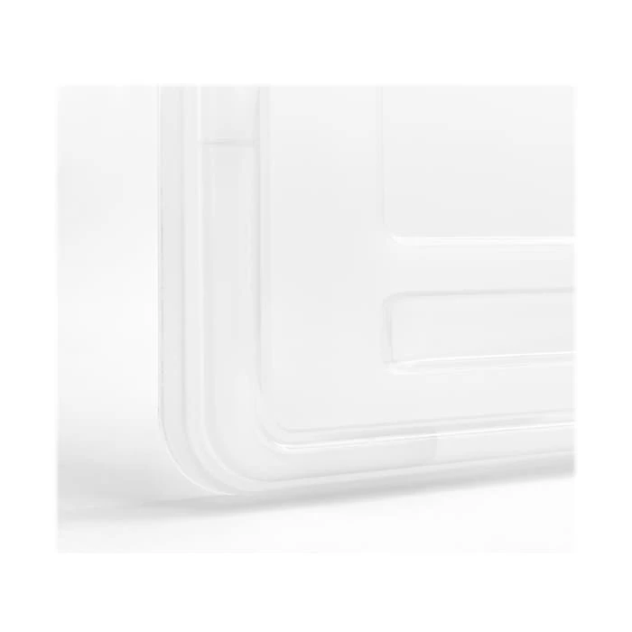 Iris Plastic File Box With Split Lid, Letter Size, Gray, 4/Pack (500167) 6 Iris Plastic File Box With Split Lid, Letter Size, Gray, 4/Pack (500167) - Image 4