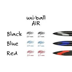 Uni-ball Uni AIR Porous Point Pens, Medium Point, 0.7mm, Assorted Ink, 3/Pack (1927595) -Cheap Staples Shop 553B88A2 097F 42E3 B43E95ADA9967F46 sc7
