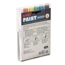 Uni PAINT PX-20 Oil-Based Marker, Medium Tip, Assorted Colors, 6/Set (63630) -Cheap Staples Shop 55E70B1B E359 42B7 8D0B2D8E547F6CF5 sc7