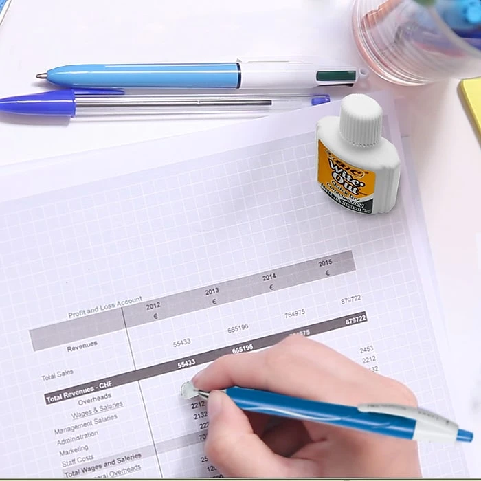 BIC Wite-Out Quick Dry Correction Fluid, 20 Ml., White (50605/WOFQD12) 6 BIC Wite-Out Quick Dry Correction Fluid, 20 Ml., White (50605/WOFQD12) - Image 4