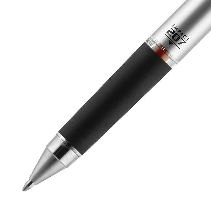 Uni-ball 207 Impact RT Retractable Gel Pens, Bold Point, Red Ink, Dozen (65872) 8 Uni-ball 207 Impact RT Retractable Gel Pens, Bold Point, Red Ink, Dozen (65872) - Image 6