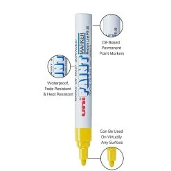 Uni Paint Marker, Bullet Point, Yellow, Dozen (63605DZ) -Cheap Staples Shop 6EE21159 6C4A 419F 986B3D8FBF5794A1 sc7