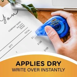 BIC Wite-Out EZ Correct Correction Tape, White, 18/Pack (WOTAP18-WHI) -Cheap Staples Shop 6EEC8767 FEFD 4AE6 98DE705FBFADAFE5 sc7