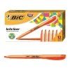 BIC Brite Liner Stick Highlighter, Chisel Tip, Orange, Dozen (90338/BL11OR) -Cheap Staples Shop 7874F01D 3156 4035 A9DE1BE9E7E1F9EE sc7