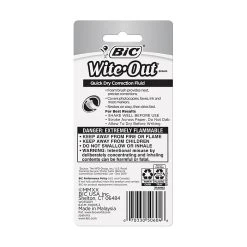 BIC Wite-Out Quick Dry Correction Fluid, 20 Ml., White (50605/WOFQD12) 11 BIC Wite-Out Quick Dry Correction Fluid, 20 Ml., White (50605/WOFQD12) -Cheap Staples Shop 83DFC8EC 28E8 4FBA 878DD38645FC7301 sc7
