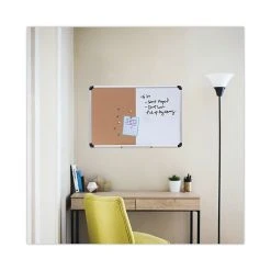 Universal Cork & Dry Erase Dry-Erase Whiteboard, Plastic Frame, 3' X 2' (UNV43743) -Cheap Staples Shop 94BFEBA2 577A 4909 A993A1372EF0D910 sc7