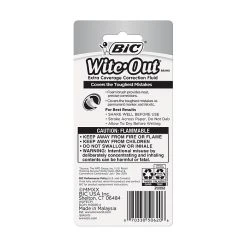 BIC Wite-Out Extra Coverage Correction Fluid, 20 Ml., White (50624/WOFEC12) -Cheap Staples Shop 968ABF1D B3F8 4AA7 9F9C88F767103EE6 sc7