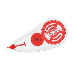 Staples Correction Tape, White, 2/Pack (ST59821/52036)
