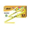 BIC Brite Liner Stick Highlighter, Chisel Tip, Yellow, Dozen (65550) -Cheap Staples Shop A3CE229C 4916 464E B3450DDBD00BB795 sc7