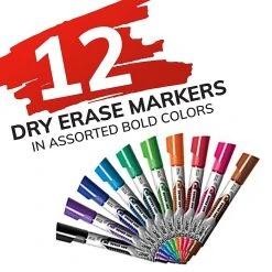 BIC Intensity Advanced Dry Erase Markers, Fine Bullet Tip, Assorted, 12/Pack (GELIPP121AST) 12 BIC Intensity Advanced Dry Erase Markers, Fine Bullet Tip, Assorted, 12/Pack (GELIPP121AST) -Cheap Staples Shop AA67A337 F132 475F 9F11931435CCDF6E sc7