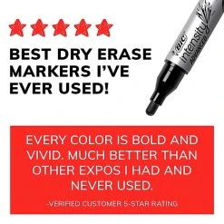 BIC Intensity Advanced Dry Erase Markers, Fine Bullet Tip, Assorted, 12/Pack (GELIPP121AST) 19 BIC Intensity Advanced Dry Erase Markers, Fine Bullet Tip, Assorted, 12/Pack (GELIPP121AST) -Cheap Staples Shop AB5FC59B DEF2 4559 B5871FAB7B3BFFF0 sc7