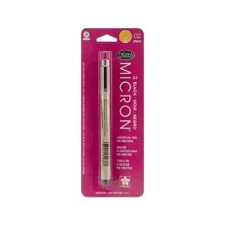 Pigma Micron 02 Felt Pen, Black Ink (30281)