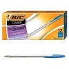 BIC Cristal Ballpoint Pens, Medium Point, Blue Ink, Dozen (10126/MS11BL) -Cheap Staples Shop B00F1CFA BD0C 41A9 A81336992DD3C5D4 sc7