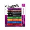 Sharpie Flip Chart Permanent Marker, Bullet Tip, Assorted, 8/Pack (22480)