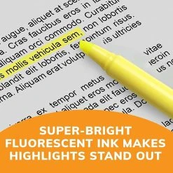 BIC Brite Liner Stick Highlighter, Chisel Tip, Yellow, Dozen (65550) -Cheap Staples Shop B456956F 9CDB 4089 A5AFC33670F0B1A3 sc7