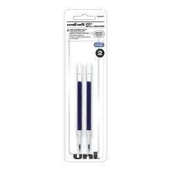 Uni-ball 207 Gel-Ink Pen Refills, Medium Tip, Blue Ink, 2/pack (71207PP)