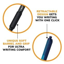 BIC Soft Feel Retractable Ballpoint Pens, Medium Point, Blue Ink, Dozen (SCSM11BLU) -Cheap Staples Shop CBDFA6F0 D826 4CA5 9358E012BCCDDDCD sc7