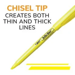 BIC Brite Liner Stick Highlighter, Chisel Tip, Pink, Dozen (65554/BL11PL) -Cheap Staples Shop D11F8FD8 4265 4765 8774B5F0D54DB55C sc7
