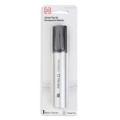 TRU RED™ XL Tank Permanent Marker, Chisel Tip, Black (TR56933)