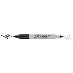 Sharpie Permanent Markers, Twin Tip, Black, 4/Pack (32175) -Cheap Staples Shop E05648D3 2673 413C B56F0177519A66E6 sc7