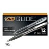 BIC Glide Retractable Ballpoint Pen, Medium Point, Black Ink, Dozen (14347/VCG11BK) -Cheap Staples Shop E1BE09EA 8549 4DE7 A8D65C9947D28D5F sc7
