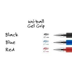 Uni-ball Gel Grip Gel Pens, Medium Point, Black Ink, Dozen (65450) -Cheap Staples Shop E9068C96 0102 4992 99FE58F542D2B626 sc7