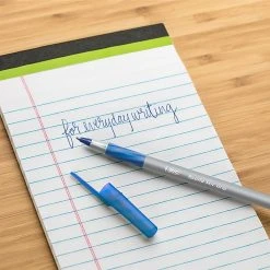 BIC Round Stic Grip Xtra Comfort Ballpoint Pens, Fine Point, Blue Ink, Dozen (13903) -Cheap Staples Shop F5AD8CA8 4AA6 4402 9079FB06FD7DE66E sc7