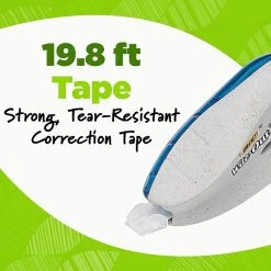 BIC Ecolutions Wite-Out Brand Correction Tape (formerly ReVolution), White, 2/Pack (WOET21-WHI) 13 BIC Ecolutions Wite-Out Brand Correction Tape (formerly ReVolution), White, 2/Pack (WOET21-WHI) -Cheap Staples Shop F6BE1FF2 239A 4CBE BF1EEA3008D5EBA3 sc7