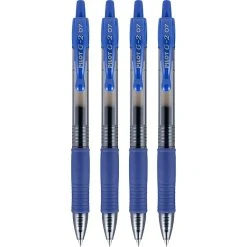Pilot G2 Retractable Gel Pens, Fine Point, Blue Ink, 4/Pack (31058) -Cheap Staples Shop FD10E711 974C 4AC6 A179001584FBD713 sc7