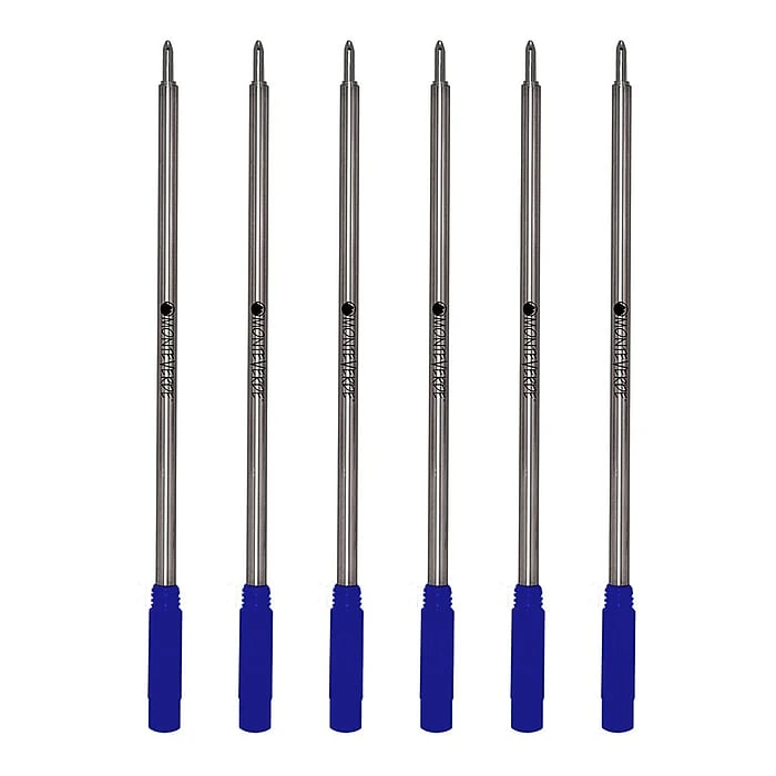 Monteverde® Broad Ballpoint Refill For Cross Ballpoint Pens, 6/Pack, Blue 3 Monteverde® Broad Ballpoint Refill For Cross Ballpoint Pens, 6/Pack, Blue