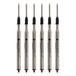 Monteverde® Medium Ballpoint Refill For Lamy Ballpoint Pens, 6/Pack, Black