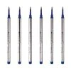 Monteverde® Fine Rollerball Refill For Dupont Rollerball Pens, 6/Pack, Blue