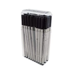 Monteverde Rollerball Refill For Montblanc Rollerball Pens, Fine Point, Black Ink, 50/Pack (M224BK)