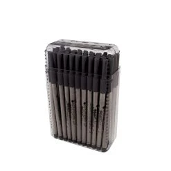 Monteverde® Medium Ballpoint Refill For Sheaffer Ballpoint Pens, Black, 50/Pack