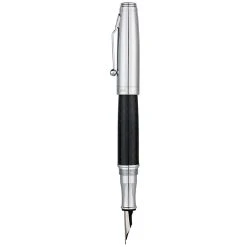 Monteverde® Invincia™ Fountain Pen, Stub Nib, Chrome -Cheap Staples Shop m000062573 sc7