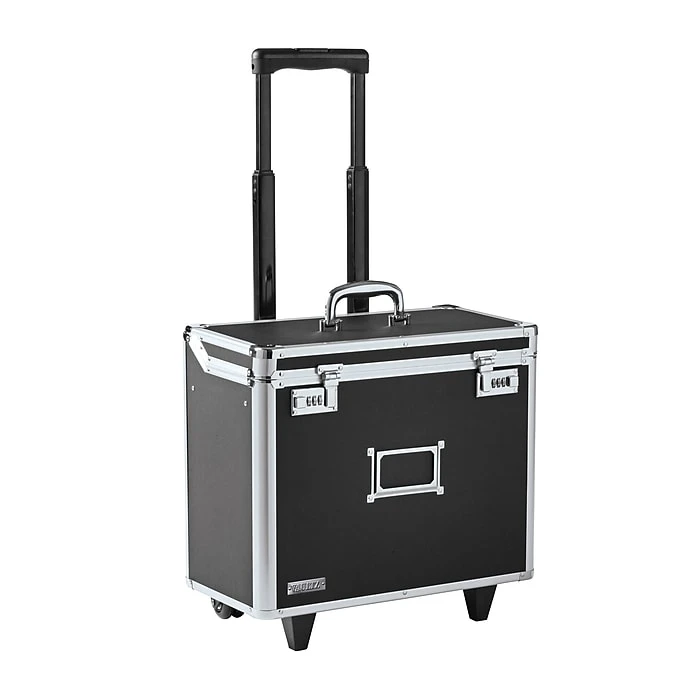 Vaultz Metal Mobile Business Case, Legal, Black (VZ00636) 4 Vaultz Metal Mobile Business Case, Legal, Black (VZ00636) - Image 2