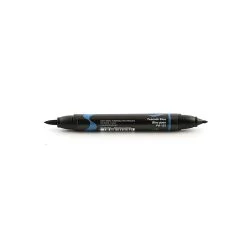 Prismacolor Premier Double-Ended Brush Tip Markers Peacock Blue 125 [Pack Of 6]