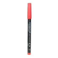 Staedtler Lumocolor AV Marker Red Fine [Pack Of 10]